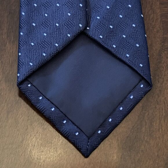 Primark Blue 100% Polyester Men’s Neck Tie Made In China - Picture 2 of 9
